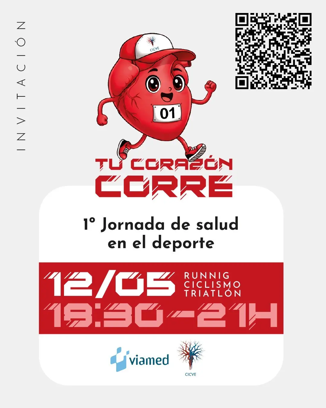 1ª Jornada de Salud y Deporte: el 12 de mayo, Madrid escucha a tu corazón